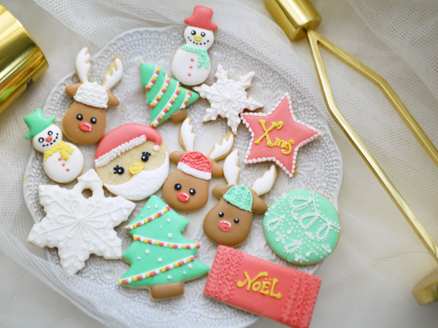 クリスマスを彩る♡アイシングクッキーレッスンの写真3枚目